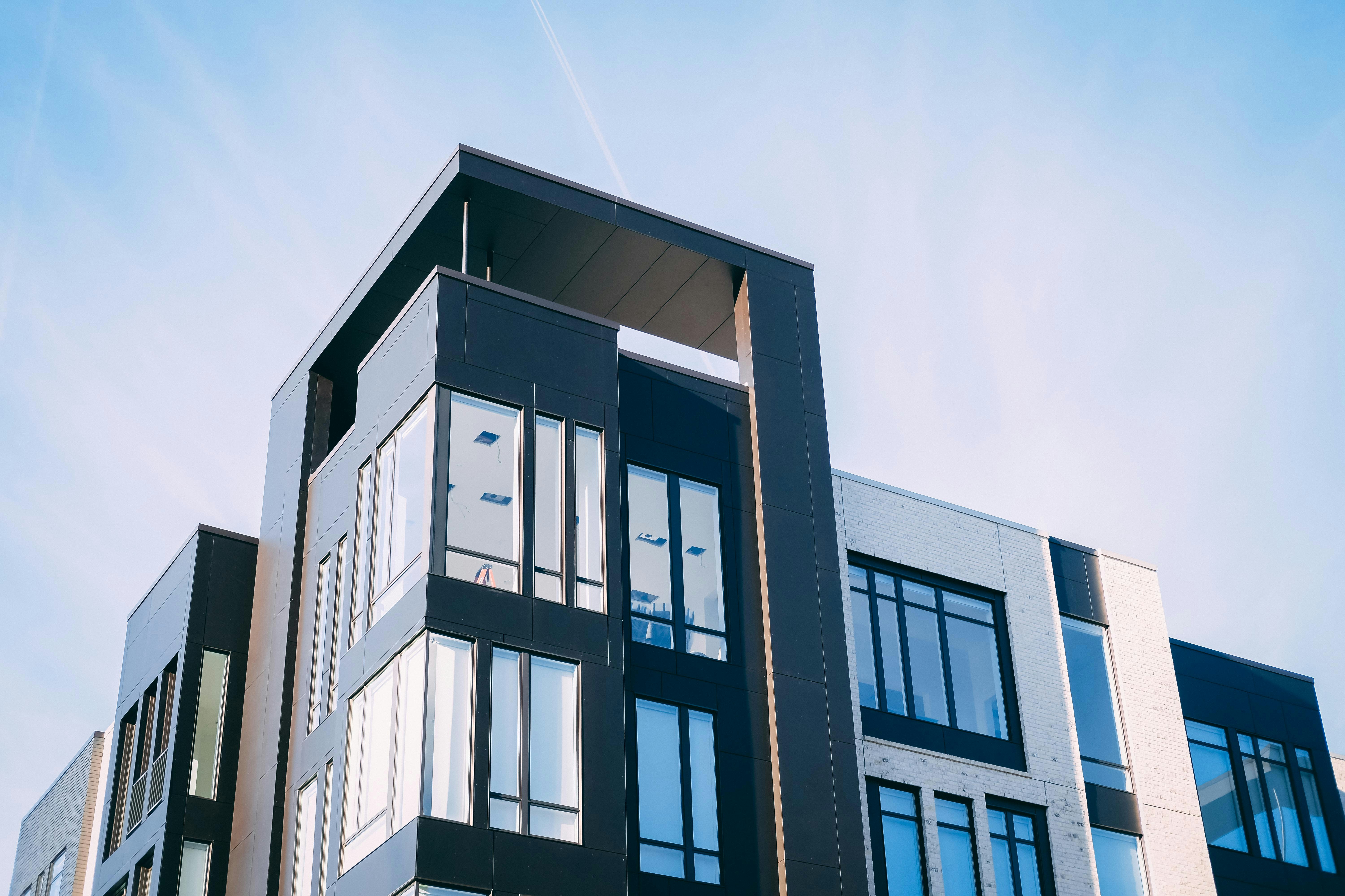 Modern apartment community